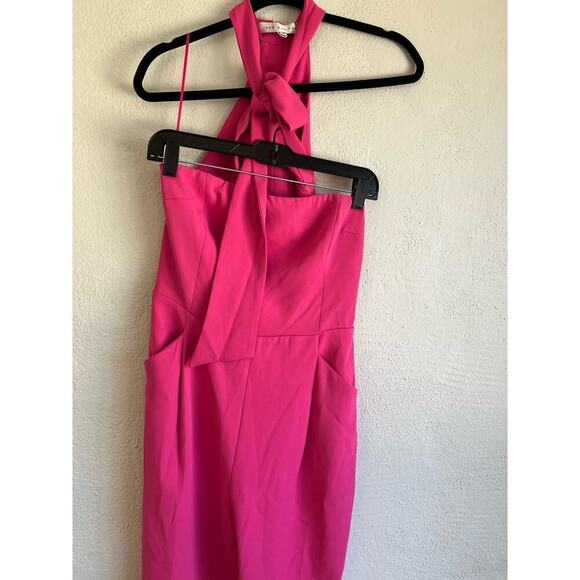 Anthropologie Endless Rose Woman Pink Front Tie Strapless Jumpsuit, Size… - Picture 6 of 11